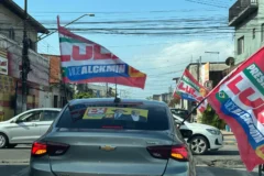 Carreata em Suzano mobiliza eleitores em apoio a Lula